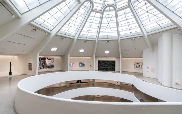 Installation View: Artistic License: Six Takes on the Guggenheim Collection, Solomon R. Guggenheim Museum, New York, May 24, 2019 – January 12, 2020. Photo: David Heald. © Solomon R. Guggenheim Foundation