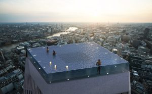 Infinity London piscina a sfioro 360 gradi