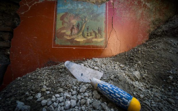 Italia, dimore di pregio scoperte a Pompei_Quadretto idillico Casa a Nord del giardino