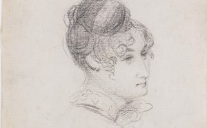 John Constable, Ritratto a matita della moglie Maria Bicknell, photo by Chiswick Auctions-PA
