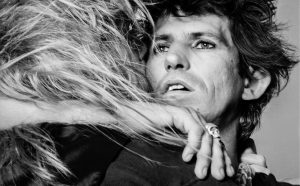 Keith Richards and Patti Hansen, New York © Lynn Goldsmith 1981