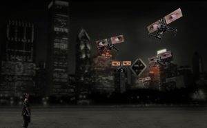 Loro (Them), In Flight Configuration [Rendering], Krzysztof Wodiczko, More Art, 2019