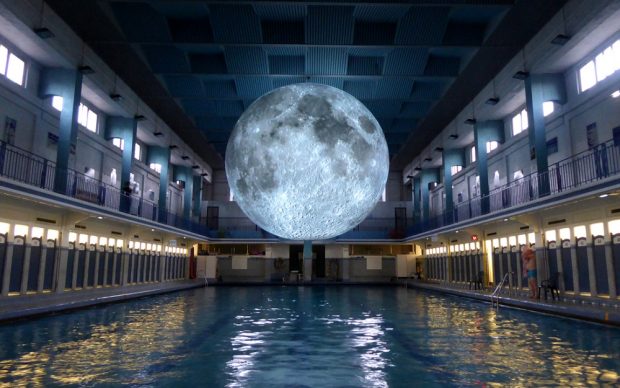 Museum of the Moon at Tombees de la nuit, Rennes