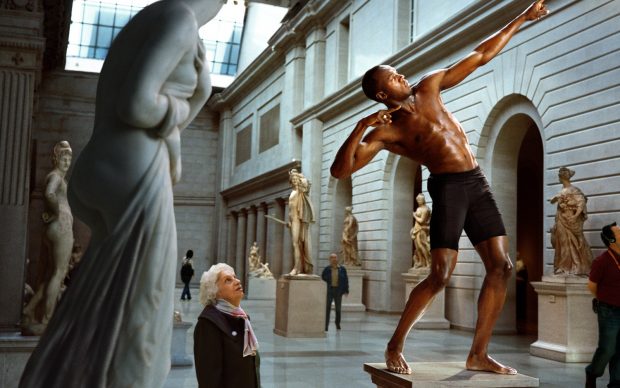 #1 Usain Bolt at The Metr opolitan Museum of Art. New York – 2009 © Martin Schoeller