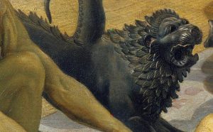 johan_zoffany_-_tribuna_of_the_uffizi_-_sculture_37_chimera