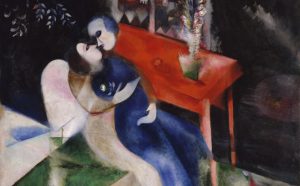 marc chagall gli amanti 1914