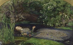John Everett Millais, Ofelia, 1851-52. Tate: Presented by Sir Henry Tate 1894 ©Tate, London 2019