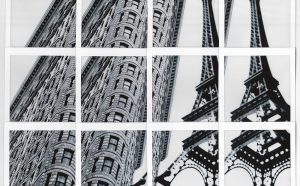 Maurizio Galimberti, Flat + Eiffel… New York, 19.4.2019