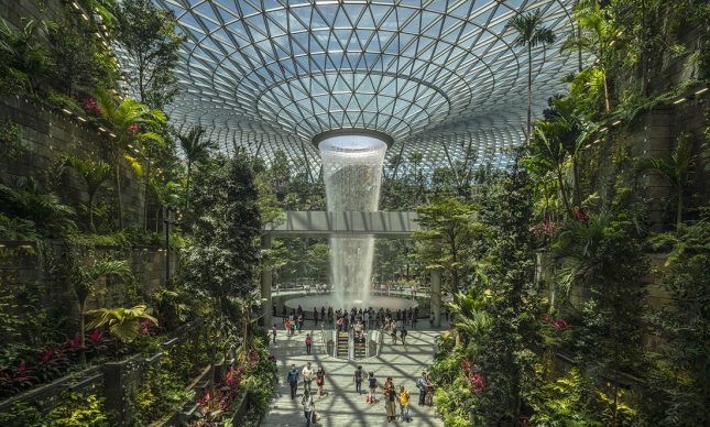Jewel Changi Airport by Safdie Architects. Photo credit: © Darren Soh