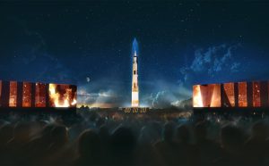 Apollo 50 Go to the Moon Washington Monument