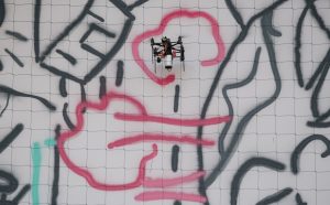 Carlo Ratti UFO Urban Flying Opera droni murale Torino