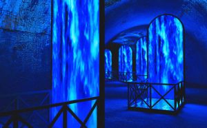 Fabrizio Plessi sotterranei Terme di Caracalla Roma