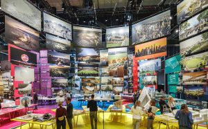 Bjarke Ingels Group, exhibition view della mostra FORMGIVING – An Architectural Future History from Big Bang to Singularity.Image by Rasmus Hjortshøj