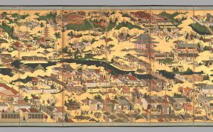 Kyoto, Scenes in and around the Capital, XVI secolo, Metropolitan Museum of Art, New York