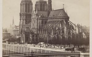 Notre-Dame foto d'epoca
