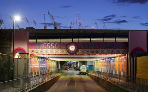 Yinka Ilori, Happy Street, Londra, 2019, photo by Facebook