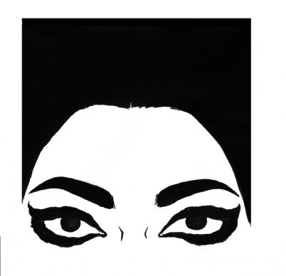 Vanna Vinci, Disegno per la copertina di “Io sono Maria Callas” © Vanna Vinci: Feltrinelli Comics