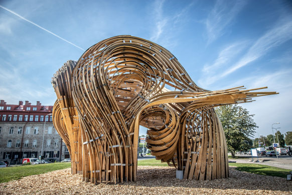 Tallinn, un'installazione sperimentale per la Biennale di Architettura