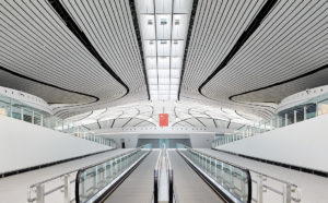 Zaha Hadid Architects (ZHA) e ADP Ingeniérie (ADPI), Beijing New Airport Construction Headquarters. Photo © Hufton+Crow