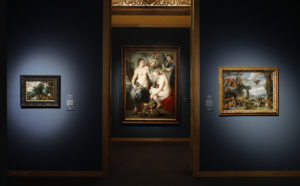 Vista dell'allestimento della mostra "Brueghel. Maravillas del arte flamenco". Photo © Jesús Varillas, courtesy Arthemisia