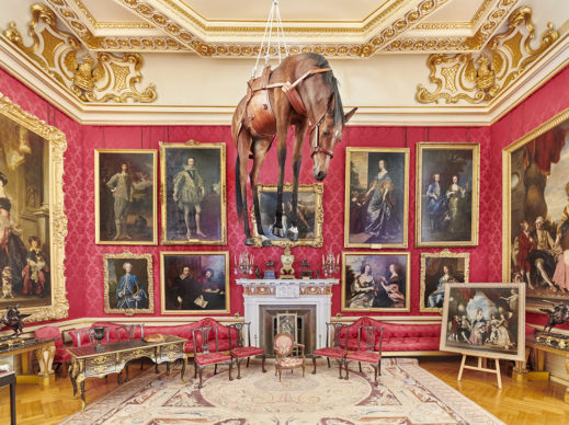 Novecento. Victory is Not an Option, Maurizio Cattelan at Blenheim Palace, 2019, installation view. Photo by Tom Lindboe, courtesy of Blenheim Art Foundation