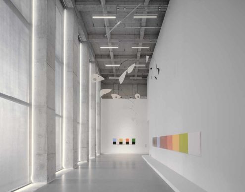 David Chipperfield Architects, West Bund Museum Shanghai. Upper gallery © Simon Menges