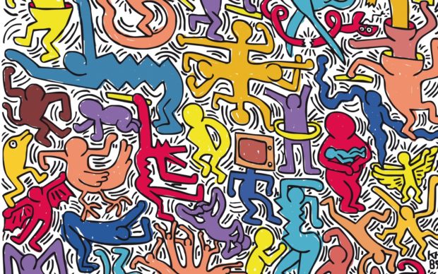 Il murale pisano di Keith Haring in un libro per bambini | Sky Arte - Sky