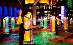 Luminothérapie, Montréal, Canada - Prismatica, by RAW Design, in collaboration with ATOMIC3. Photo credit Cindy Boyce