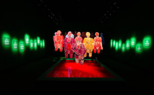 Saskia Boddeke e Peter Greenaway, Green Room. MAV – Museo archeologico virtuale, Ercolano. Photo Igor Mandic