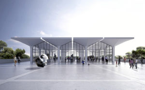 OBR, Museo Mitoraj. Render © 2019 OBR