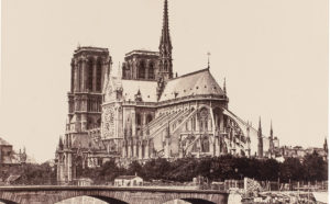 GUILLAUMIN, Armand_El puente del Palacio del Arzobispado y el ábside de Notre-Dame de París, c. 1880_(CTB.1994.12)