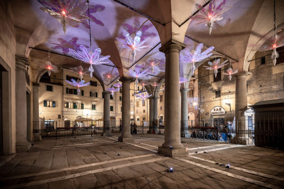 Firenze, Loggia del Grano: F-Light - Firenze Light Festival 2019 © Nicola Neri