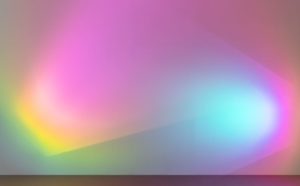 Ann Veronica Janssens, Hot Pink Turquoise, 2016 Photo: Andrea Rossetti / Courtesy Institut d'Art Contemporain Villeurbanne/Rhône-Alpes, France 