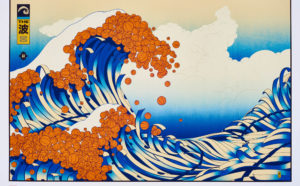 Andrew Archer, The Great Game from the series Edo Ball, 2018 Giclée print © Andrew Archer, Melbourne