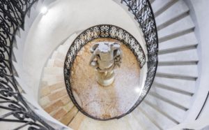 Lo scalone elicoidale di Palazzo Maffei, Verona