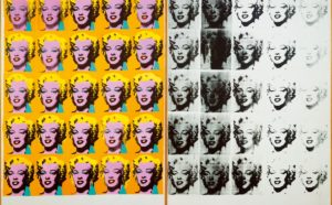 Andy Warhol, Marilyn Diptych, 1962. Tate © 2019 The Andy Warhol Foundation for the Visual Arts, Inc / Artists Right Society (ARS), New York and DACS, London