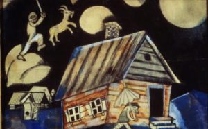 Marc Chagall, Pioggia, 1911, Mosca, Tretyakov Gallery © Chagall ®, by SIAE 2019