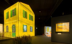 Installation view of Meet Vincent van Gogh. Image courtesy of Meet Vincent van Gogh. Meet Vincent van Gogh, 7 February 2020 - 21 May 2020, 99 Upper Ground, London, meetvincent.co.uk