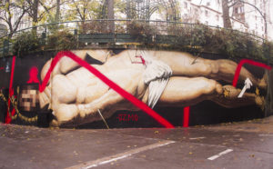 OZMO_The-Dream-of-Saint-Sebastian_-leMur12-Paris-photo Ana-Raga