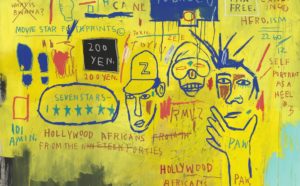 Jean-Michel Basquiat, Hollywood Africans (1983), Whitney Museum of American Art, © Estate of Jean-Michel Basquiat. Licensed by Artestar, New York
