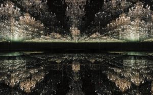 Yayoi Kusama, Chandelier of Grief, 2016. Courtesy Ota Fine Arts and Victoria Miro © YAYOI KUSAMA