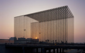 The Expo 2020 Dubai Entry Portals designed by Asif Khan. Photography by Helene Binet
