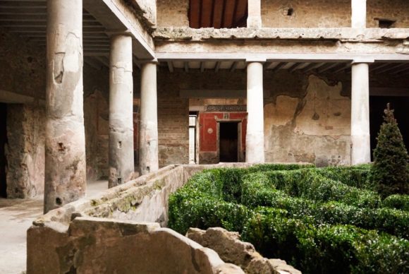 Parco Archeologico di Pompei, Casa degli Amanti. Foto per gentile concessione del Parco Archeologico di Pompei