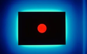 Nanda Vigo, Light progressions. Omaggio a Lucio Fontana (1993), 140 x 110 x 18,5 cm. Courtesy Archivio Nanda Vigo