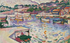 Georges Braque, The Port de l’Estaque, The Pier, 1906, olio su tela, 60 x 73 cm. Nancy F. and Joseph P. Keithley Collection Gift, 2020.104
