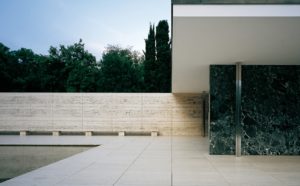 Ludwig Mies van der Rohe e Lilly Reich, Barcelona Pavilion, Barcellona. Photo Pepo Segura