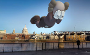  KAWS, Companion Extended - London - Courtesy Acute Art 2020, via Artribune
