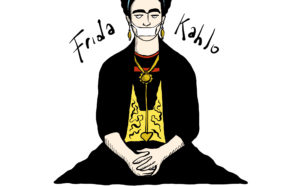 Gli artisti accasati di Gianluca Biscalchin: Frida Kahlo. Courtesy l'artista