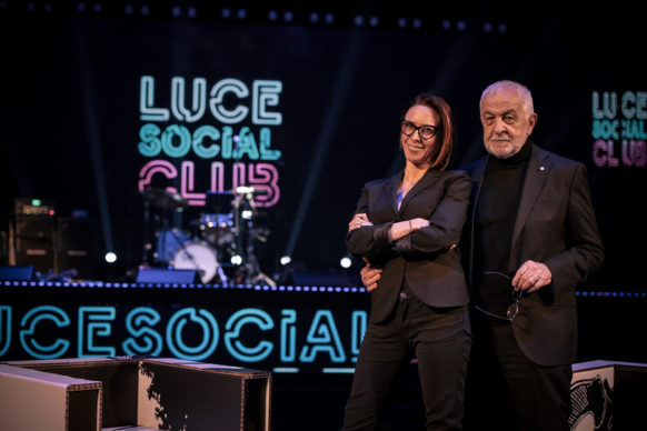 Martina Riva e Gianni Canova a Luce Social Club