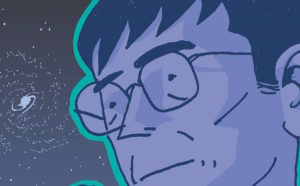 HAWKING Jim Ottaviani, Leland Myrick First Second, 2019, dettaglio della copertina